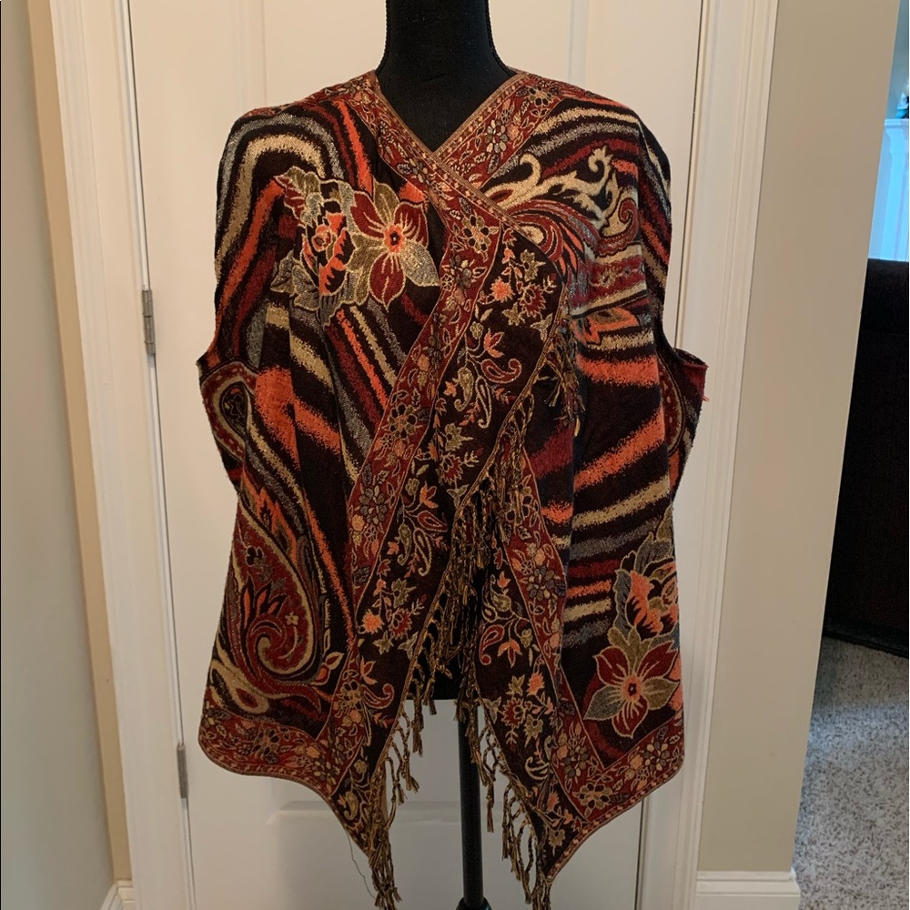 Multi-Colored Jacket/Cape